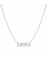 Lab Grown Diamonds - 14K 3.75 Ct. Tw. Lab-Grown Diamond Necklace - Lyst