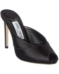 Jimmy Choo - Brigitte 100 Satin Sandal - Lyst