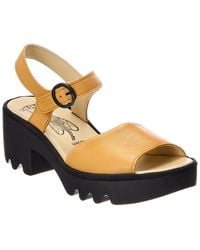 Fly London - Leather Sandal - Lyst