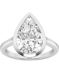 Lab Grown Diamonds - 14K 5.00 Ct. Tw. Lab-Grown Diamond Ring - Lyst