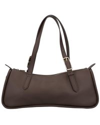 Longchamp - Looong Leather Shoulder Bag - Lyst