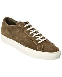 Common Projects - Achilles Suede Sneaker - Lyst