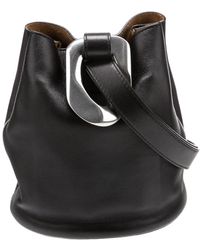 Bottega Veneta - Limited Edition Calfskin Leather Ring Bucket Bag (Authentic Pre-Owned) - Lyst