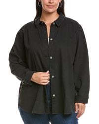 Eileen Fisher - Plus Classic Collar Jacket - Lyst