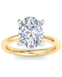SuperJeweler - 14K 4.00 Ct. Tw. Lab-Grown Diamond Ring - Lyst