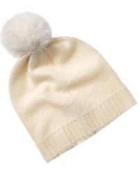 Phenix - Zig-Zag Texture Cashmere Beanie - Lyst
