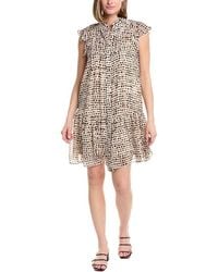 Julia Jordan - Printed Cap Sleeve Mini Dress - Lyst