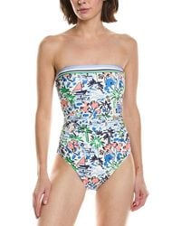 Kate Spade - Bandeau One-Piece - Lyst