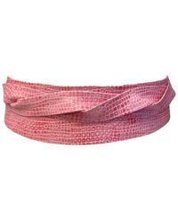 Ada - Classic Wrap Leather Belt - Lyst