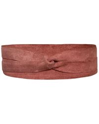 Ada - Classic Wrap Leather Belt - Lyst