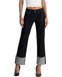 Alice + Olivia - Abilene Ultra Low-Rise Skinny Jean - Lyst