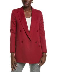 Max Mara - Pevera Wool & Mohair-blend Blazer - Lyst