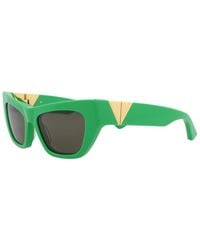 Bottega Veneta - Bv1177S 52Mm Sunglasses - Lyst