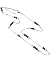 Gemstones - Onyx Necklace - Lyst