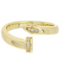 Juvell - 18K Plated Cz Ring - Lyst