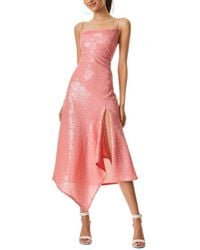 Alice + Olivia - Alice + Olivia Harmony Sequin Asymmetrical Dress - Lyst