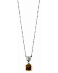 Phillip Gavriel - 18K & Smokey Quartz Pendant Necklace - Lyst