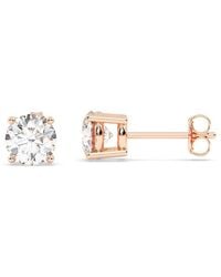 Lab Grown Diamonds - 14K 1.00 Ct. Tw. Lab-Grown Diamond Earrings - Lyst