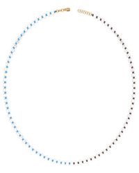 Bea Bongiasca - Flower Funk 9K & 201.60 Ct. Tw. Rock Crystal Beaded Necklace - Lyst