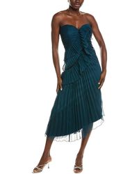 AMUR - Caitlyn Midi Dress - Lyst