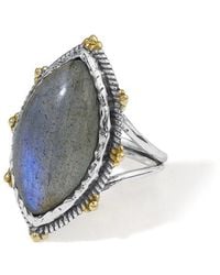 TIRAMISU - Plated 10.63 Ct. Tw. Labradorite Statement Ring - Lyst