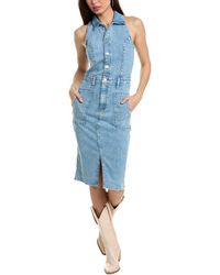 Hudson Jeans - Halter Utility Dress - Lyst