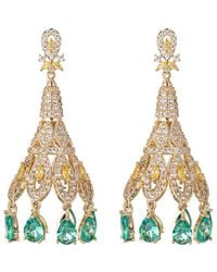 Eye Candy LA - The Luxe Collection Cz Bohemian Dangle Earrings - Lyst