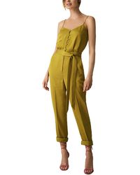 reiss yellow jumpsuit