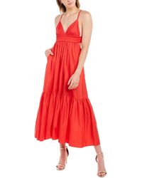 A.L.C. Rhodes Maxi Dress - Red