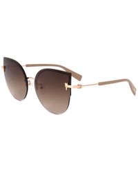 Trussardi - Str397F 08Ft 60Mm Sunglasses - Lyst