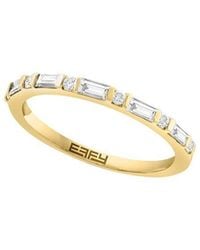 Effy Fine Jewelry - 14K 0.35 Ct. Tw. Diamond Ring - Lyst
