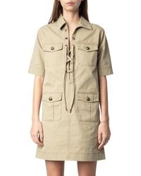 Zadig & Voltaire - Record Utility Dress - Lyst