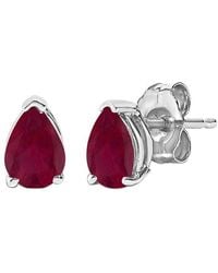 Haus of Brilliance - Colorful Gemstones 14K 0.90 Ct. Tw. Ruby Stud Earrings - Lyst