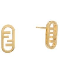 Fendi - O'lock Earrings - Lyst