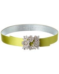 Roger Vivier - Satin Belt - Lyst