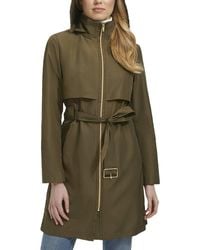 Cole Haan - Packable Belted Trench Coat - Lyst