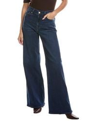 7 For All Mankind - Lotta Greencastle Wide Leg Jean - Lyst