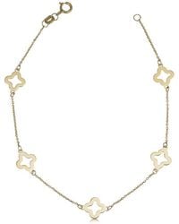 Sabrina Designs - 14k Flower Ankle Bracelet - Lyst