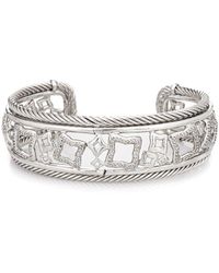 David Yurman - Quatrefoil 0.50 Ct. Tw. Diamond Cuff Bracelet (Authentic Pre-Owned) - Lyst