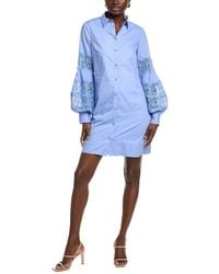 Lela Rose - Shirt Dress - Lyst