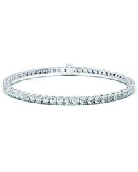 Lab Grown Diamonds - 14K 4.00 Ct. Tw. Lab-Grown Diamond Tennis Bracelet - Lyst