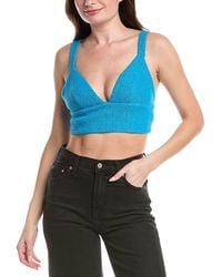 L'Agence - Lagence Castalia Knit Bra Top - Lyst