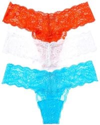 Cosabella - 3Pk Never Say Never Lowrider Thong - Lyst