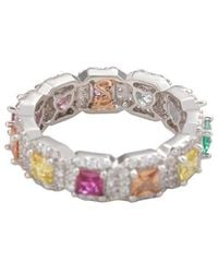 Suzy Levian CZ Jewelry - Suzy Levian Cz Eternity Ring - Lyst