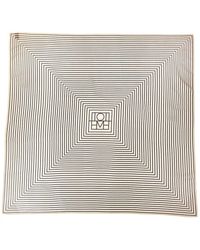 TOTEME - Graphic Print Silk Scarf - Lyst