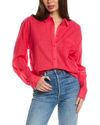 7 For All Mankind - Voile Button Up Shirt - Lyst
