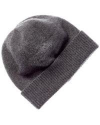 Portolano - Folded Cuff Cashmere Hat - Lyst
