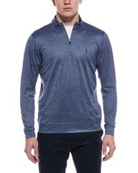 Tailorbyrd - Melange Mesh Performance Quarter Zip Pullover - Lyst