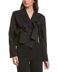Gracia - Applique Bow Crop Jacket - Lyst
