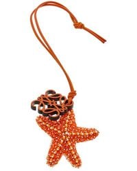 Loewe - Anagram Leather Charm - Lyst